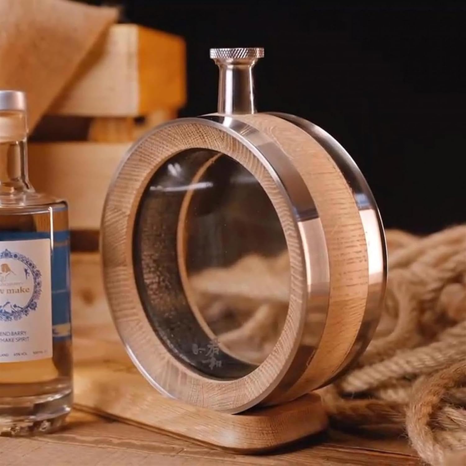 Fût de vieillissement en chêne pour adoucir un whisky trop jeune ou brut