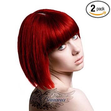 2 X Stargazer Semi Permanent Hot Red Hair Colour Dye Amazon De Beauty 2 X Stargazer Semi Permanent Hot Red Hair Colour Dye Amazon De Beauty