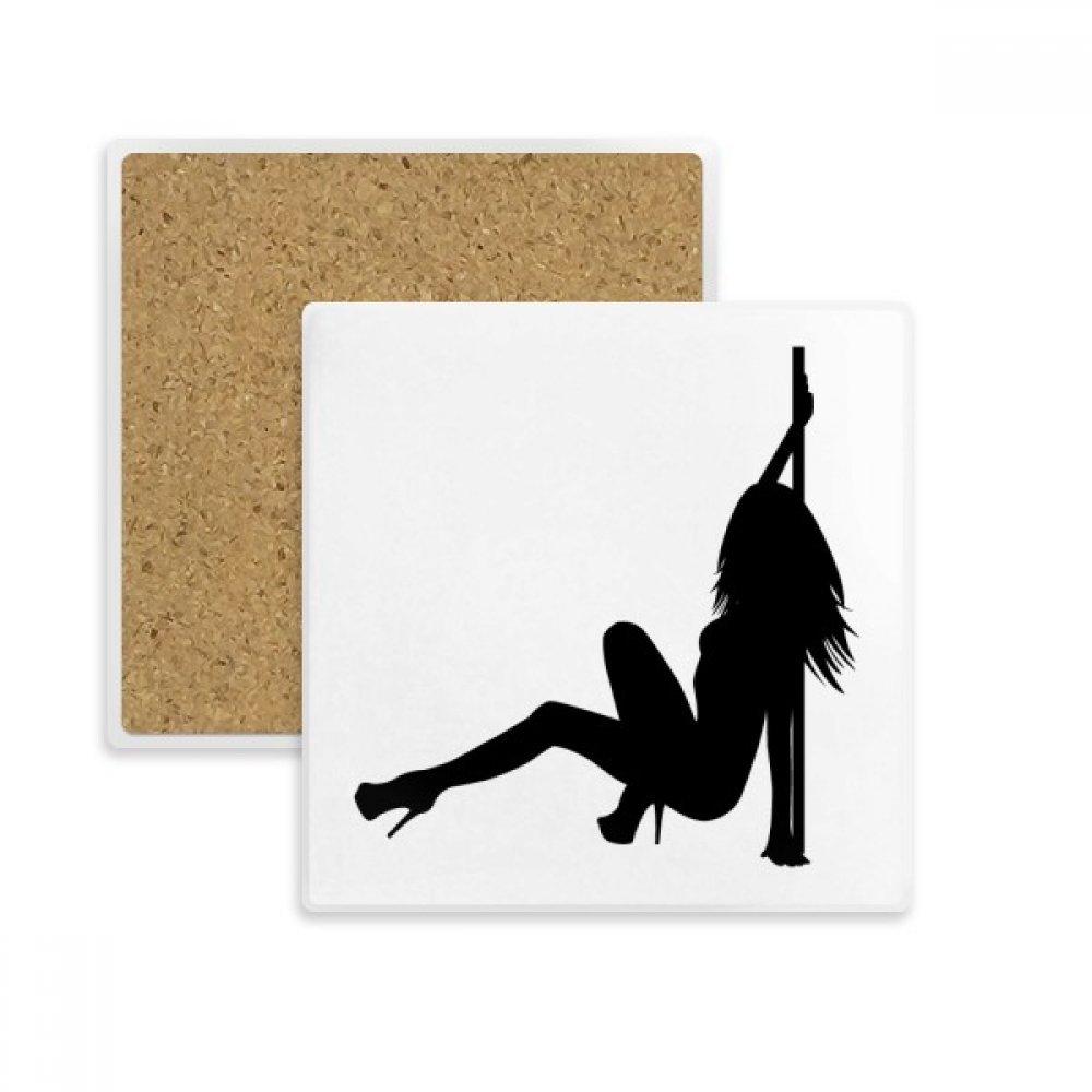 Coaster Porte de Pierre pour Tasse Évite les Taches de Boissons