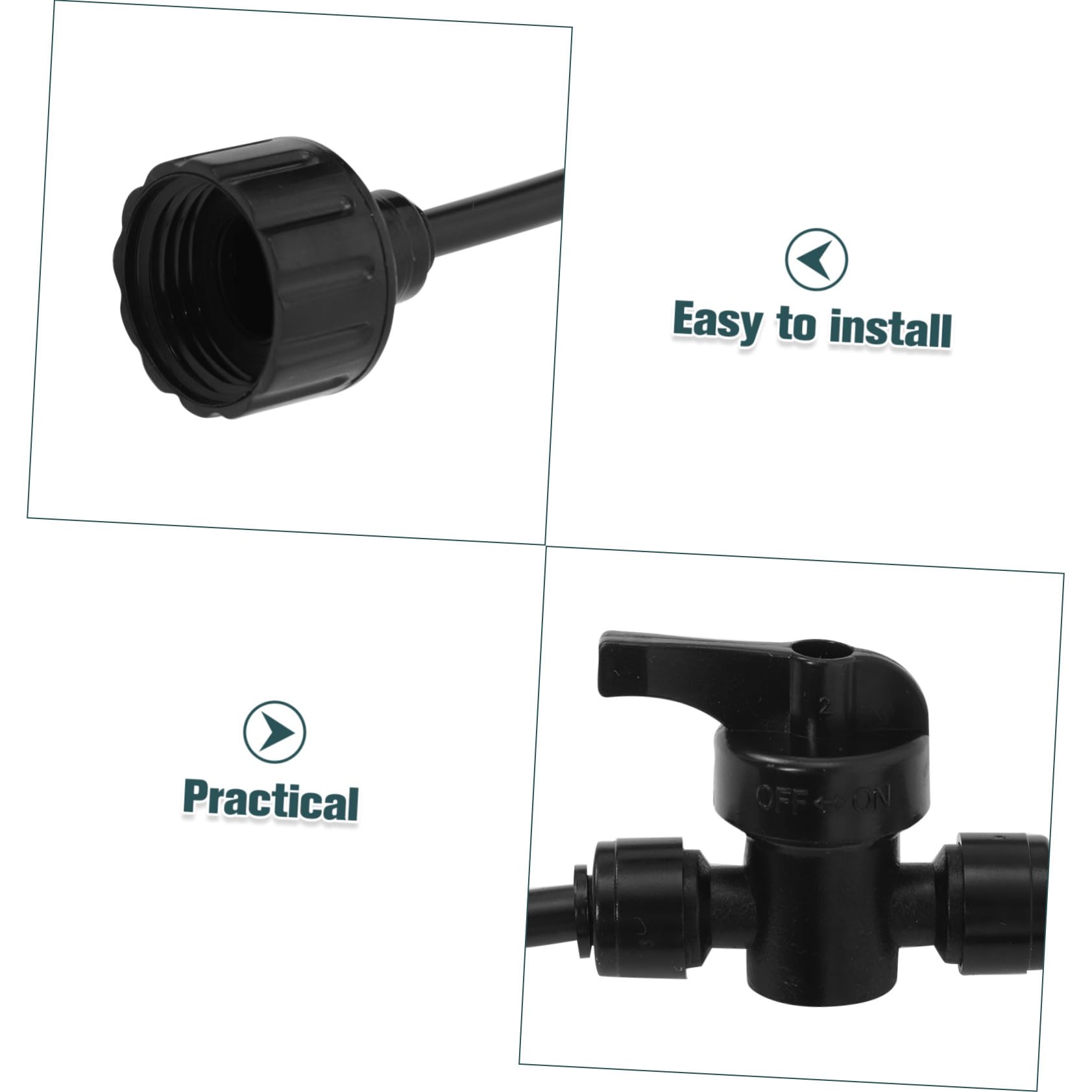 UPKOCH Système de Brumisation Extérieur sur Pied pour Jardin, Kit 1 Set
