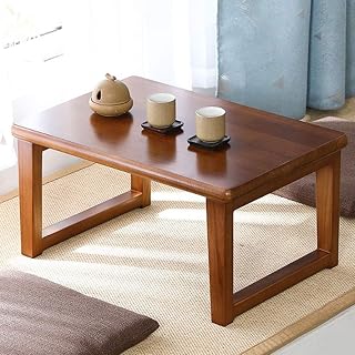 Runam Woods Solid Wood Simple Low Height Japanese Style Coffee/Tea Table for Living Room, Tatami Table for Breakfast, Lapt... Price In India