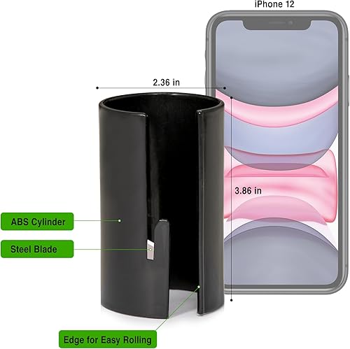 Miniatura 2 de Seven Hills Cortador de papel de regalo, paquete de 2 cortadores de envoltura de regalo para eventos especiales, fácil de deslizar, cortador de