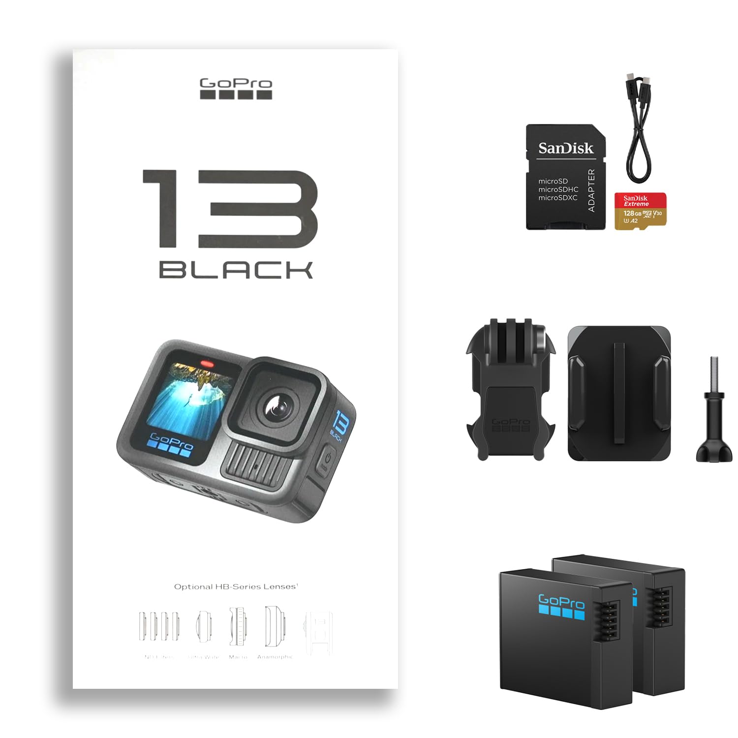 家電 GoPro13BLACK Amazon.com : GoPro HERO13 Black Waterproof Action Camera | 27MP