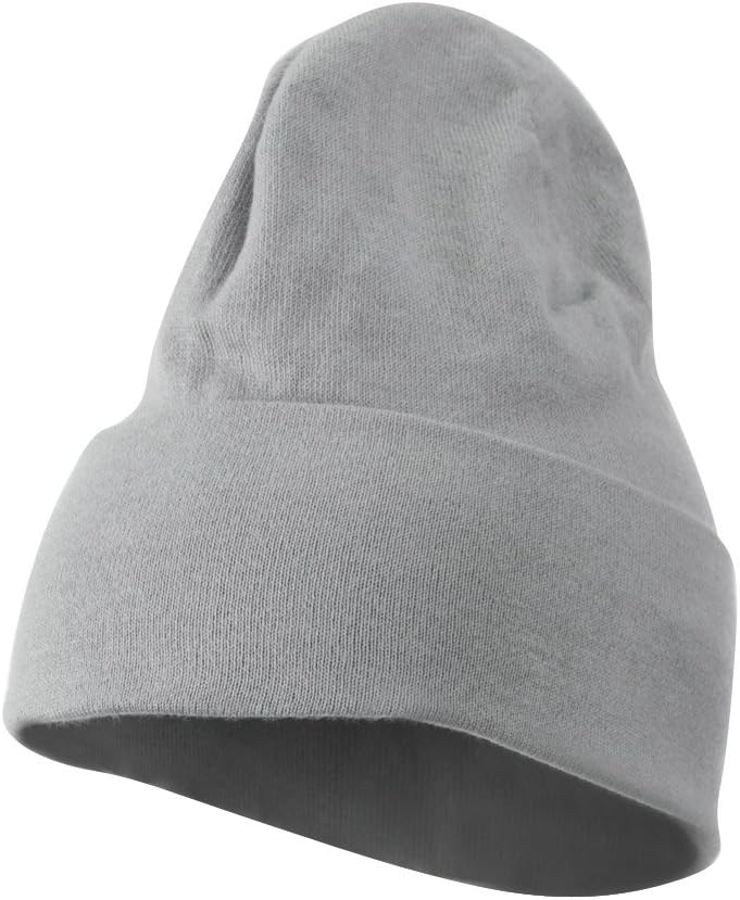 Artex Cool Max Knitted Cuff Beanie - Light Grey OSFM