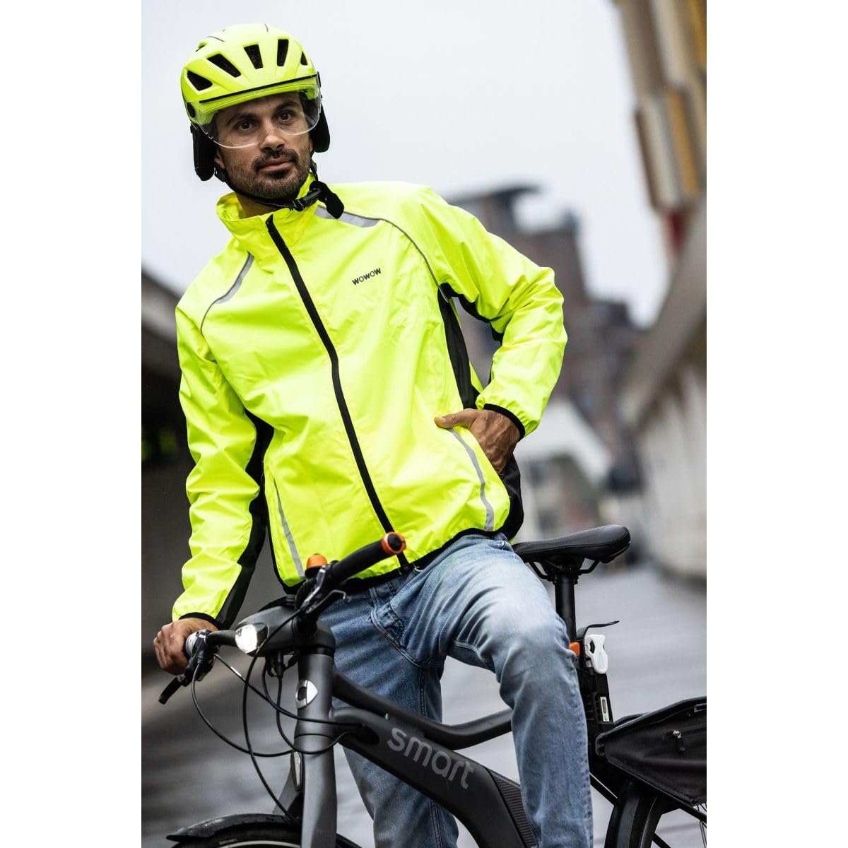 Wowow Ben Nevis Jacket Chaleco de Seguridad para Adulto, Unisex, Amarillo, XL