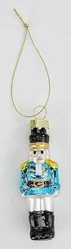 Miniatura 9 de Lillian Vernon - Adornos de cristal de cascanueces para Navidad, juego de 6, 6 diseños, soplados a mano, decoraciones mini para el árbol, decoración