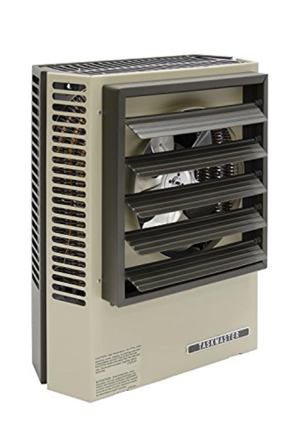 TPI - P3P5105CA1N Fan Forced Unit Heater by Markel – 6.5"L x 14.5"W x 17.75"H, Steel, Beige, with a Bronze Coated Grill Finish, Model P3P5105CAIN