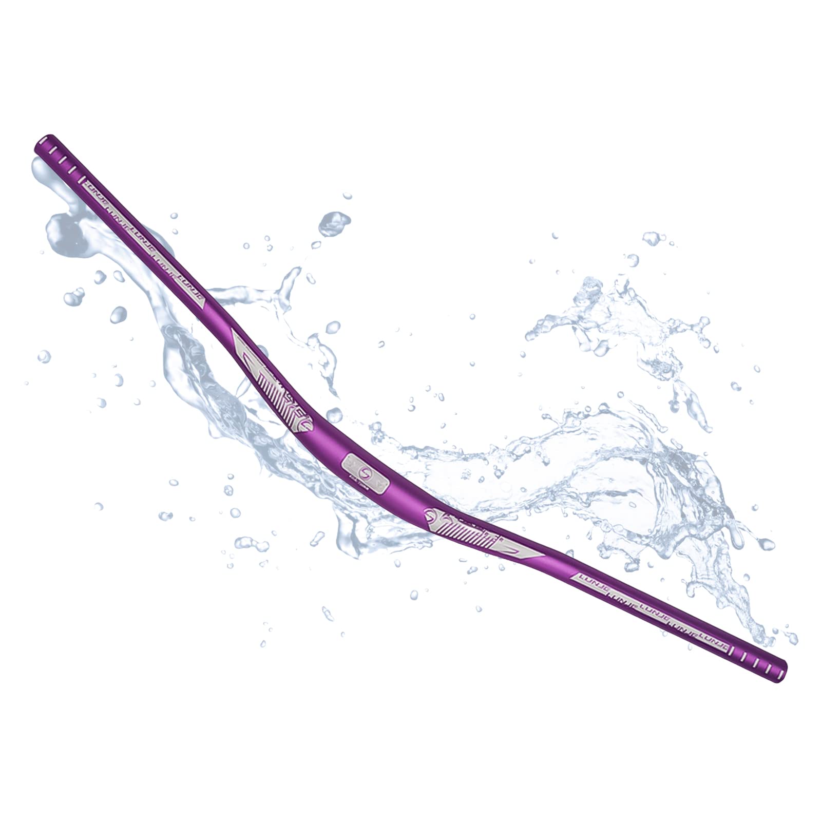 Wrtn Purple Aluminum Alloy Handlebar, 31.8Mm*720/780Mm Mountain Bike Handle Bar For Mtb Road Bike Handlebar Bicycle Accessories(,720Mm)