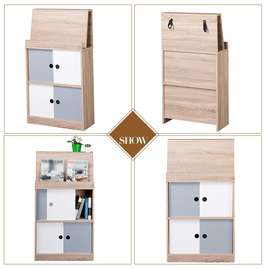 estanteria Unidad de almacenamiento de cubos de biblioteca de madera Biblioteca de visualización de oficina en casa Organizador, Estante de estantería de almacenamiento modular de usos múltiples Estan