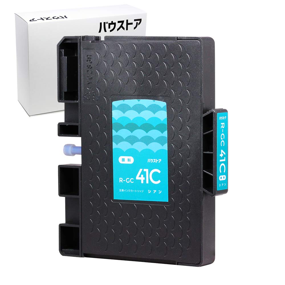 Amazon.co.jp: RICOH GC41C シアン Mサイズ 顔料 1個 互換インク