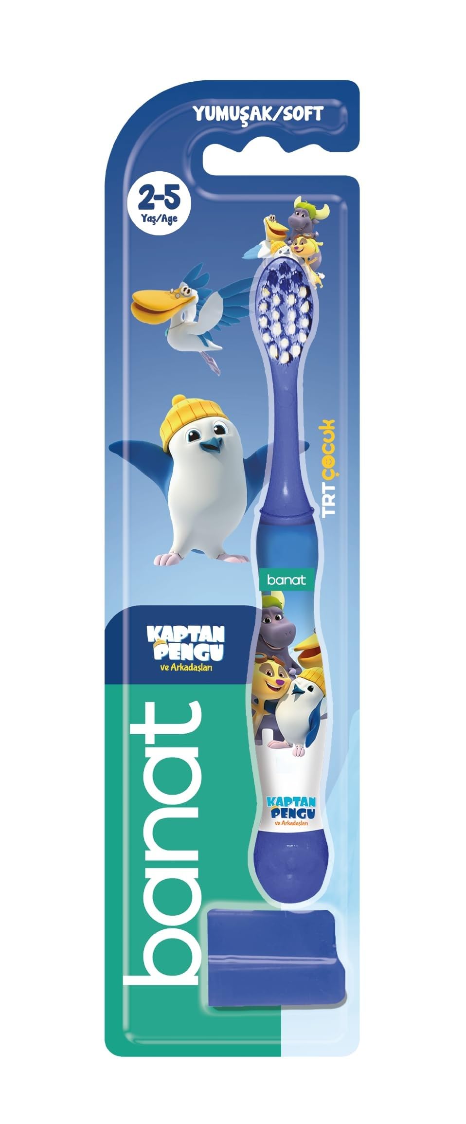 Banat Kaptan Pengu Çocuk Diş Fırçası