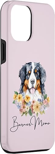 Vista 3 de iPhone 12 Pro Max Berner Mama, Bernese Mountain Dog, Berner Mom, Berner Case