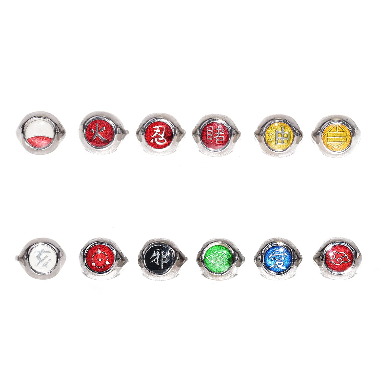 【NARUTO】暁 12種セット Amazon.co.jp: BAIYAN ナルト 暁 コスプレ 指輪 12全セット 道具