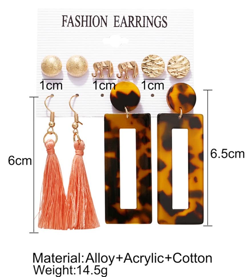 Image of ANNACREATIONS Stylish combo of pearl stud hoop earrings set for Women Girls