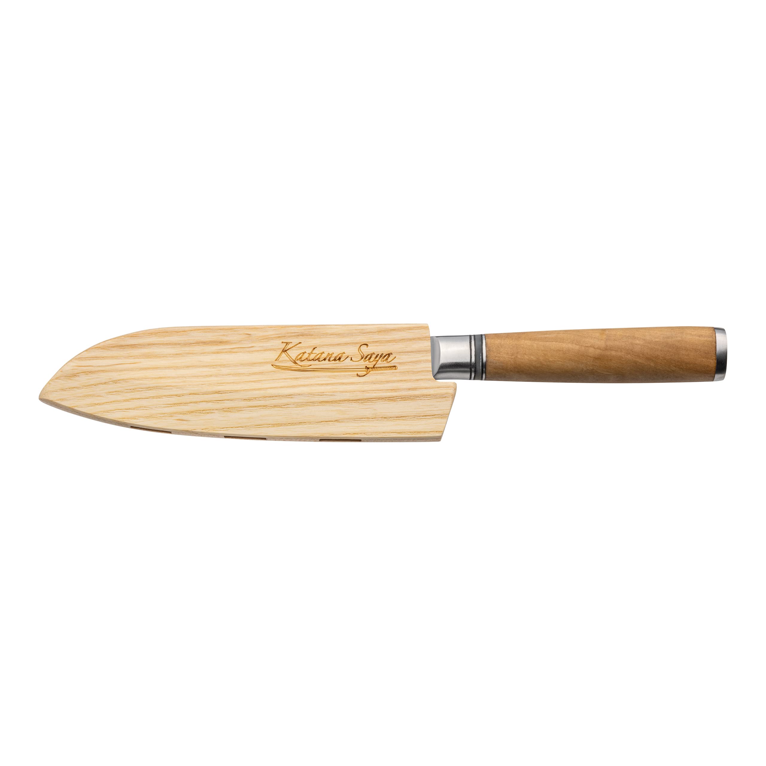 Olive Wood Coltello Santoku da 12 cm, acciaio inossidabile damasco VG-10 giapponese a 67 strati, manico in legno d'ulivo, coltello da cucina
