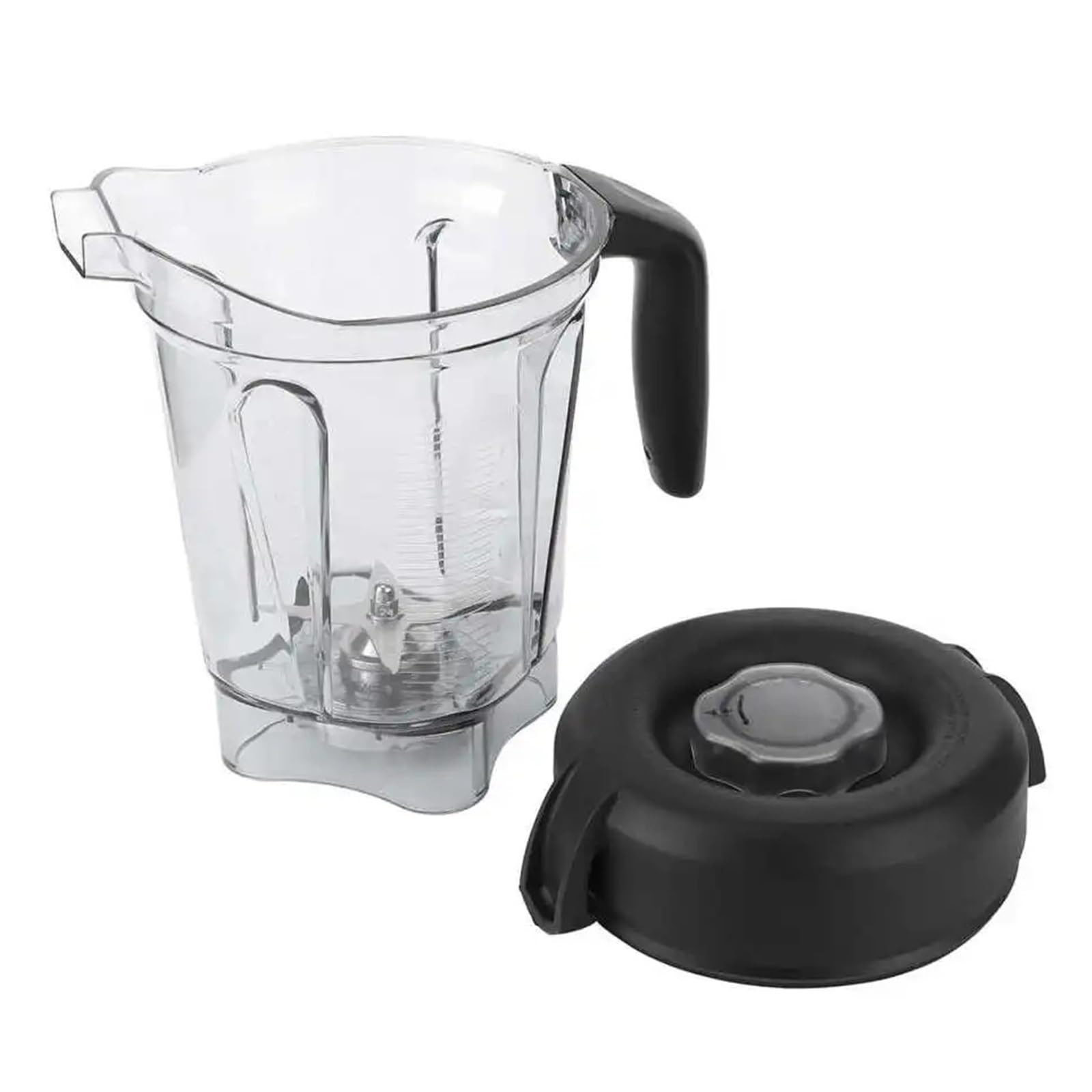 Compatible con Vitamix, recipiente de licuadora transparente de 64oz y 2L
