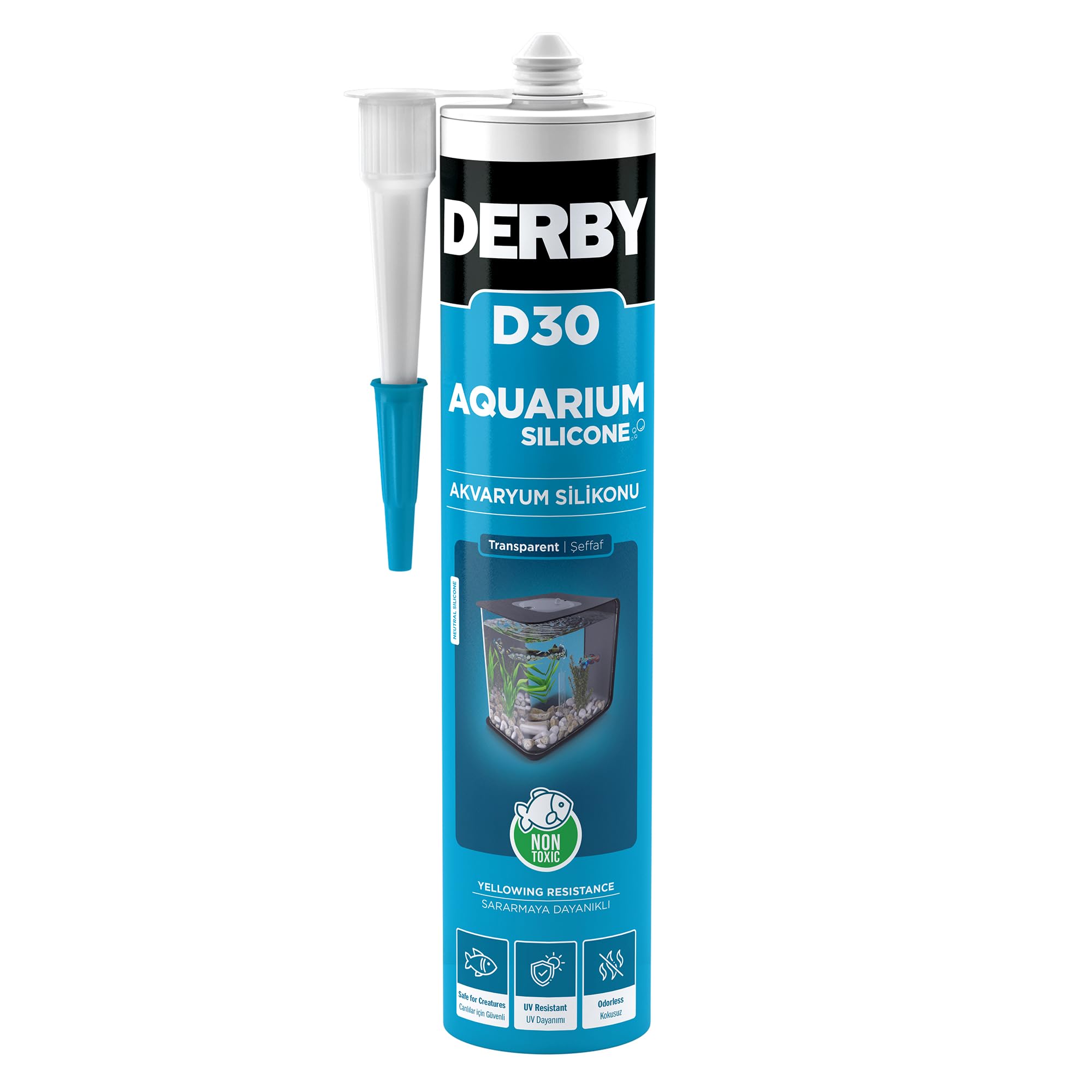 Derby D30 Akvaryum Silikonu - 280ml