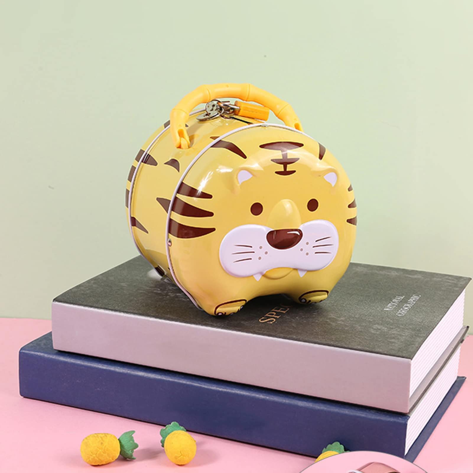 Amazon.co.jp: タイガー 貯金箱 ラッキー 飾り雑貨 365日貯金箱 存?罐