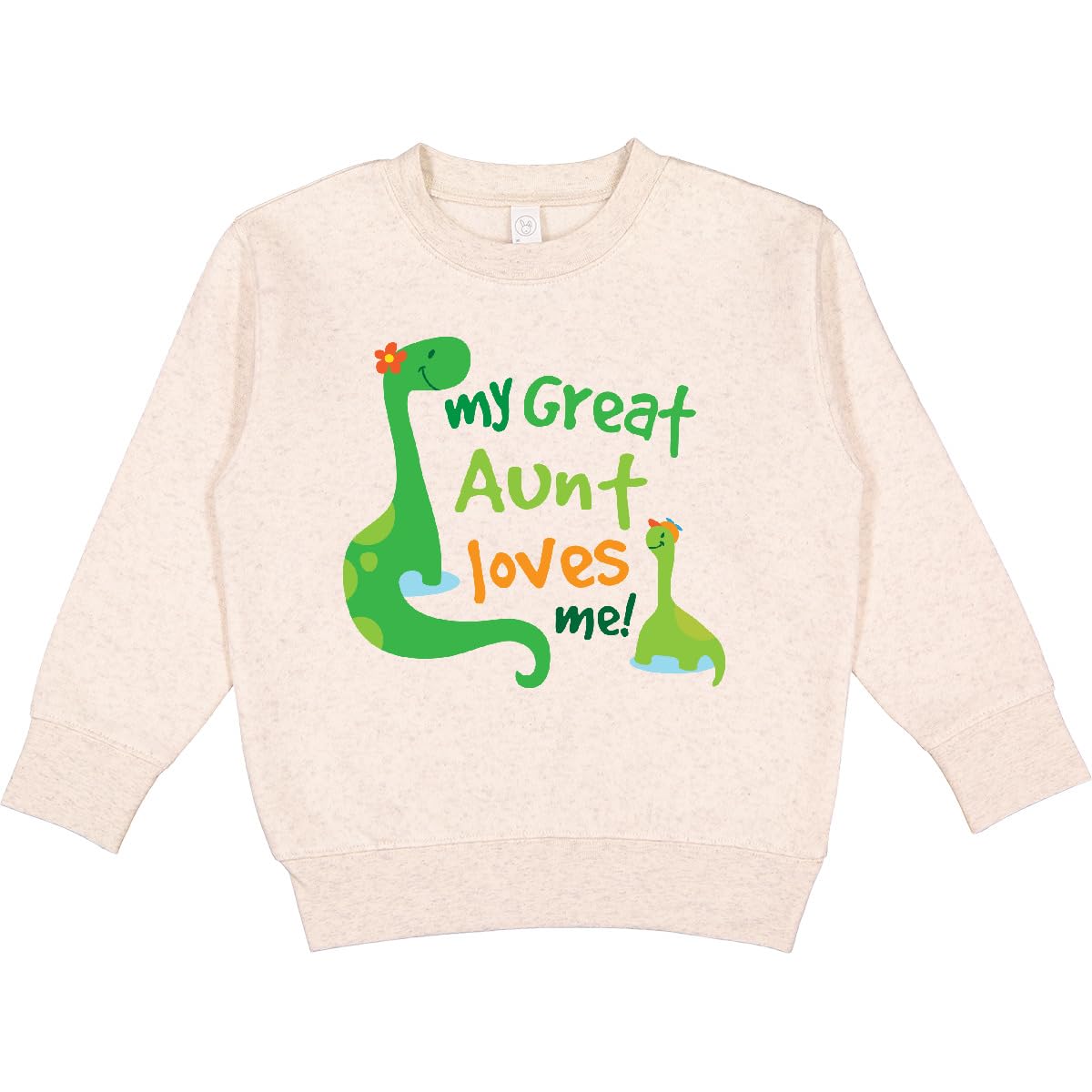 inktastic My Great Aunt Loves Me Toddler Sweatshirt 5-6 Natural Heather 19fac