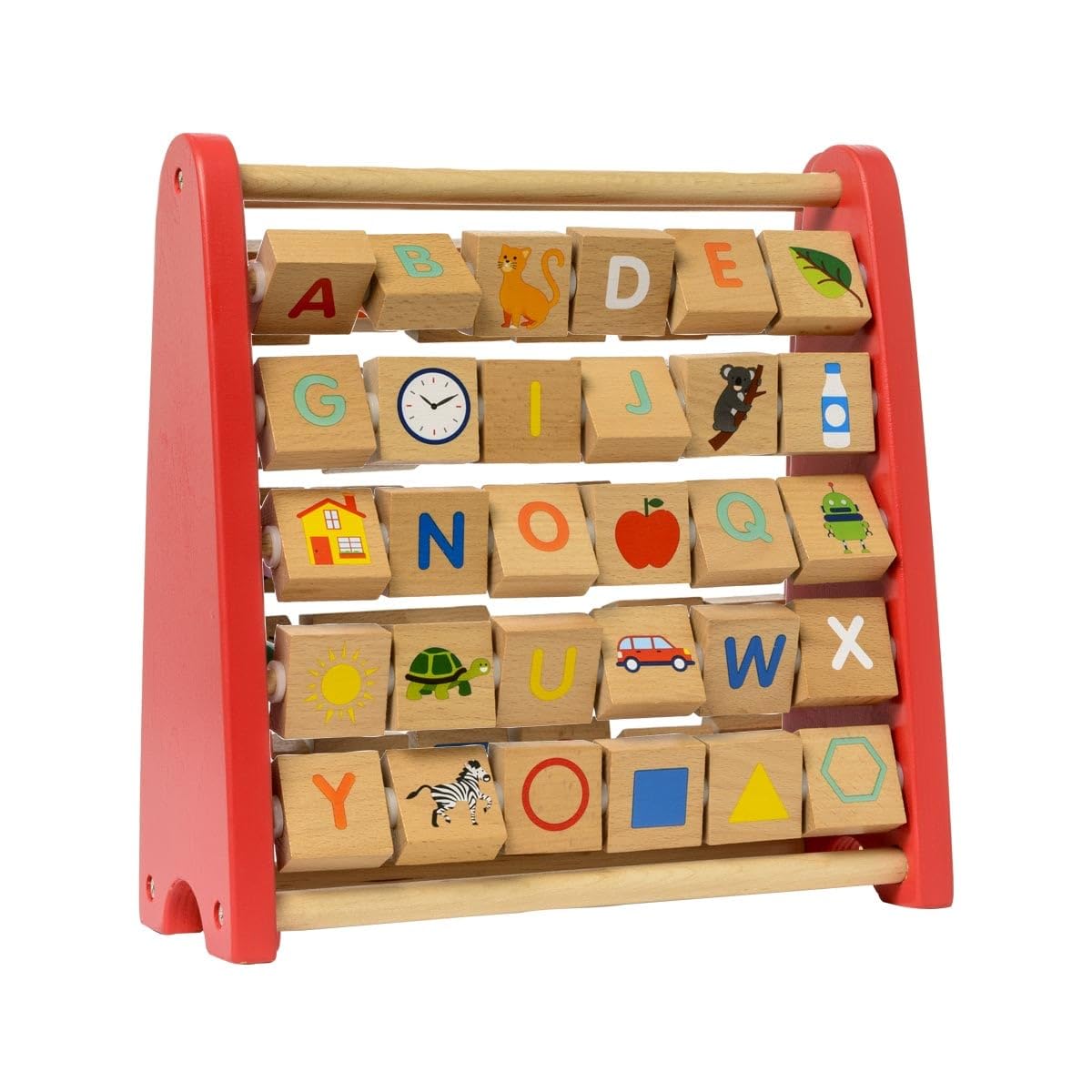 oxybul | Imagier boulier Alphabet 2 en 1 12-6 Ans