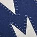 JWH 3D Sunflower Accent Pillow Case Handmade Cushion Cover Decorative Stereo Embroidery Pillowcase Home Bed Living Room Office Chair Couch Decor Sham Gift 14 x 20 Inch Wool Navy Blue