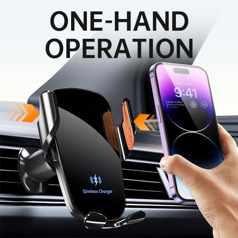 Wireless Car Charger Phone Holder