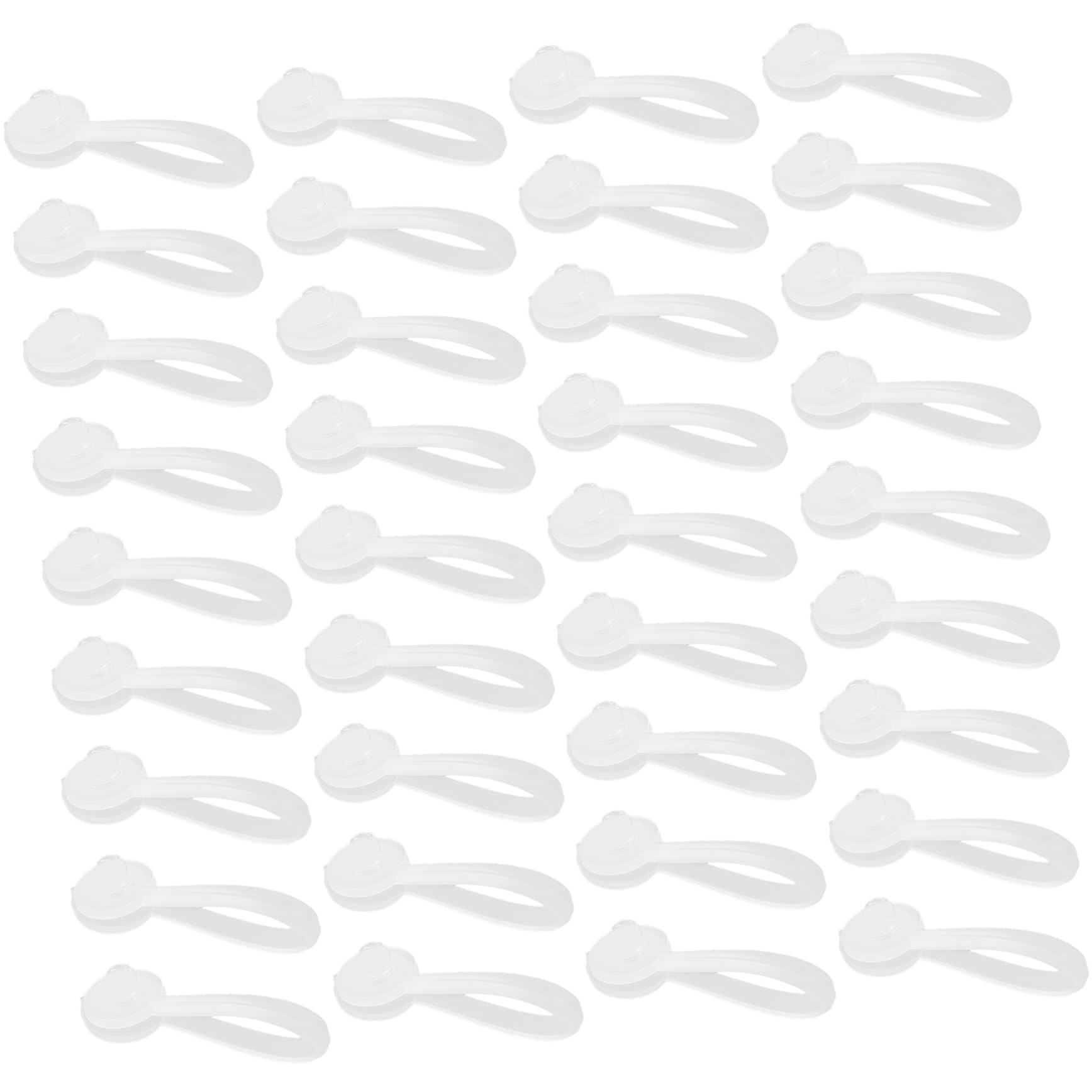 Veemoon Supermarket Tag Hanging Fasteners 2000pcs Retail Store Tag Holders Convenient Clip