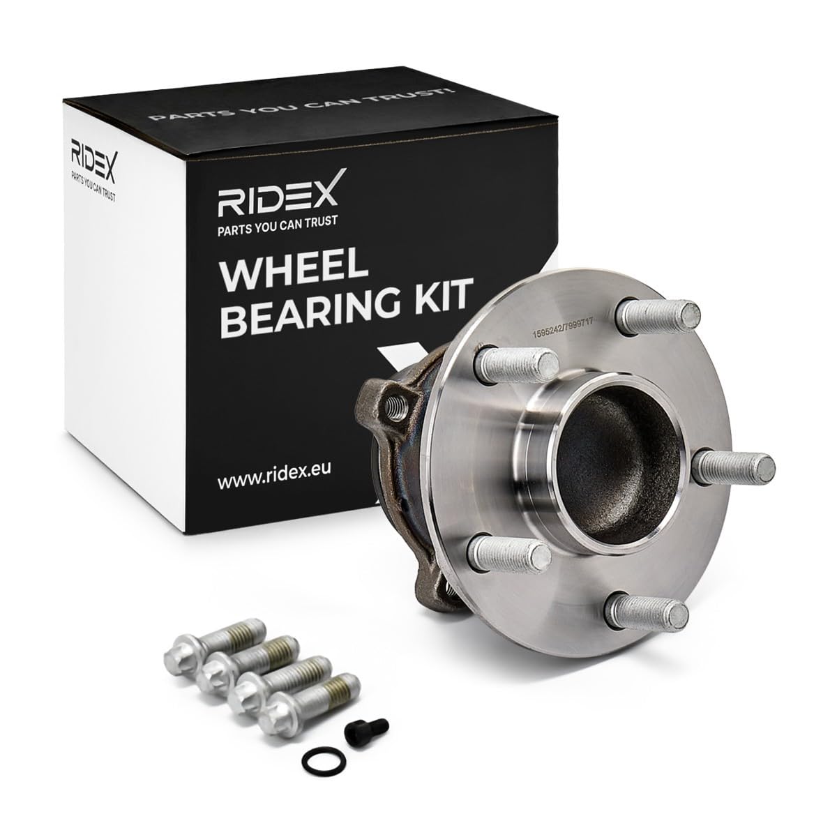 RIDEX 654W0424 Juego de cojinete de rueda Trasero ambos lados Compatible con VOLVO V50 545
