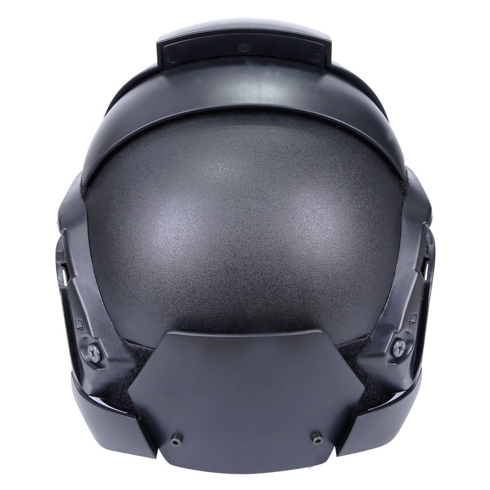 FMA製 バリスティックヘルメット 黒色カバー&NVGシュラウド付き glampfield_h7733b-m