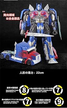 トランスフォーマー ロボットフィギュアセット トランスフォーマルロボットのアクションフィギュア,変形可能な