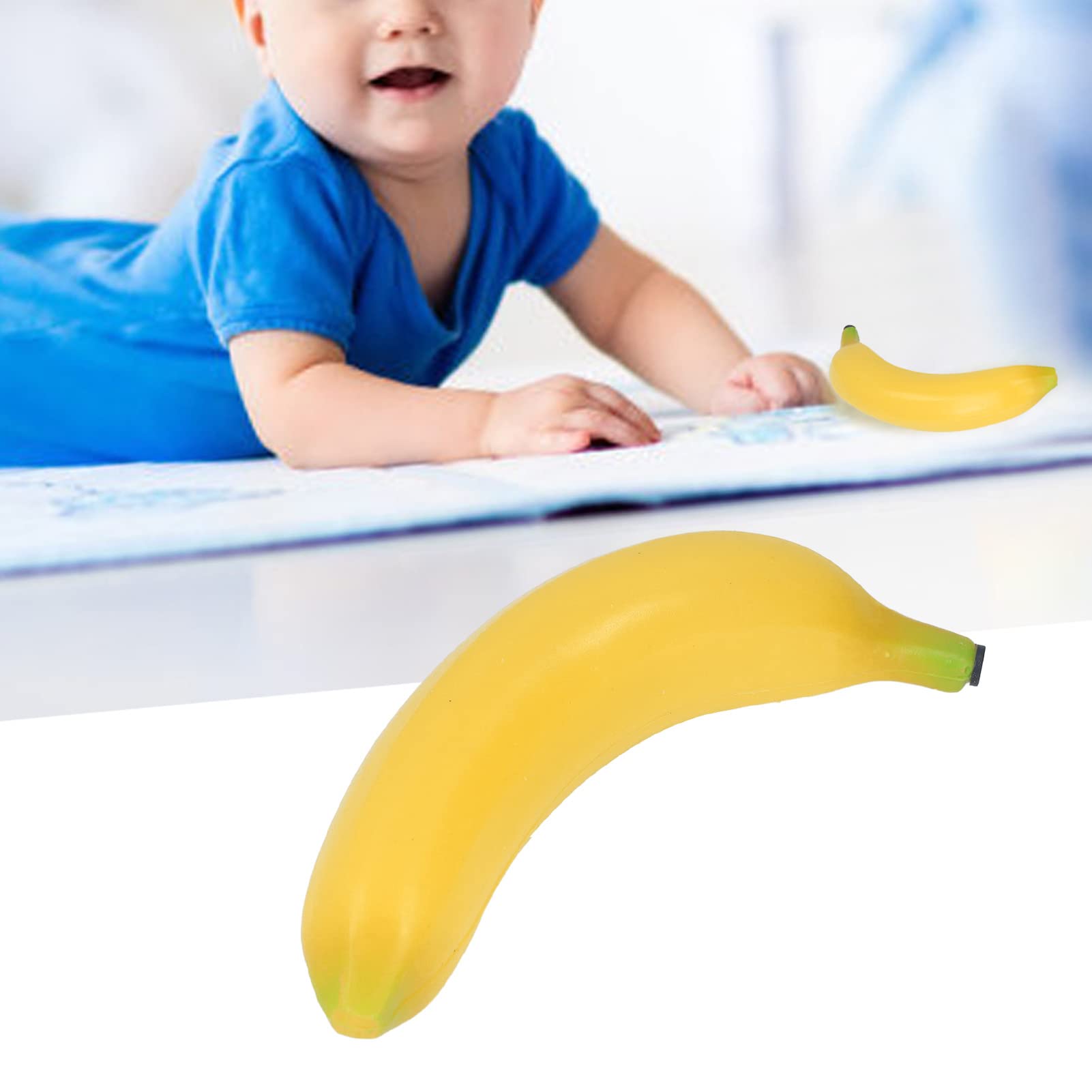 Baby Maraca Shaker, Fruit Shape Design for Sensory Development Plastic Percussion Instrument - Image 2