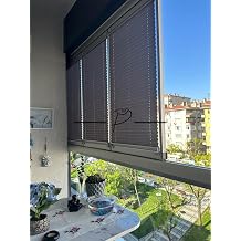 Plise Perde Cam Balkon Akordiyon Perde Sistemleri 11 Renk Se ene i 20 x 200 beyaz