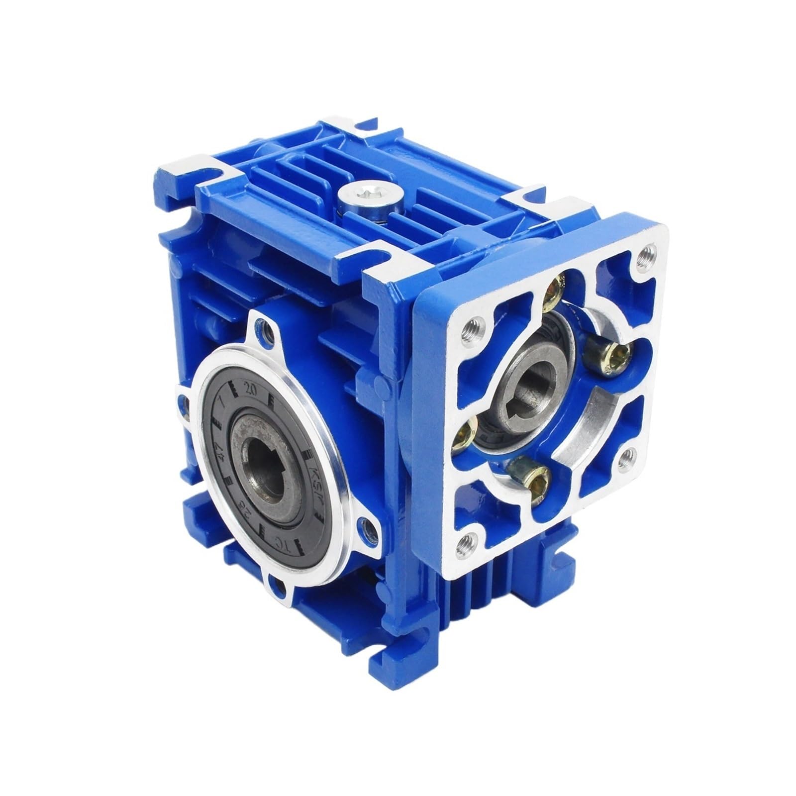 NMRV040 Schneckengetriebe, Untersetzungsverhältnis 5:1~100:1, Nema 24 Schrittmotor passende Teile(Ratio 80-1)