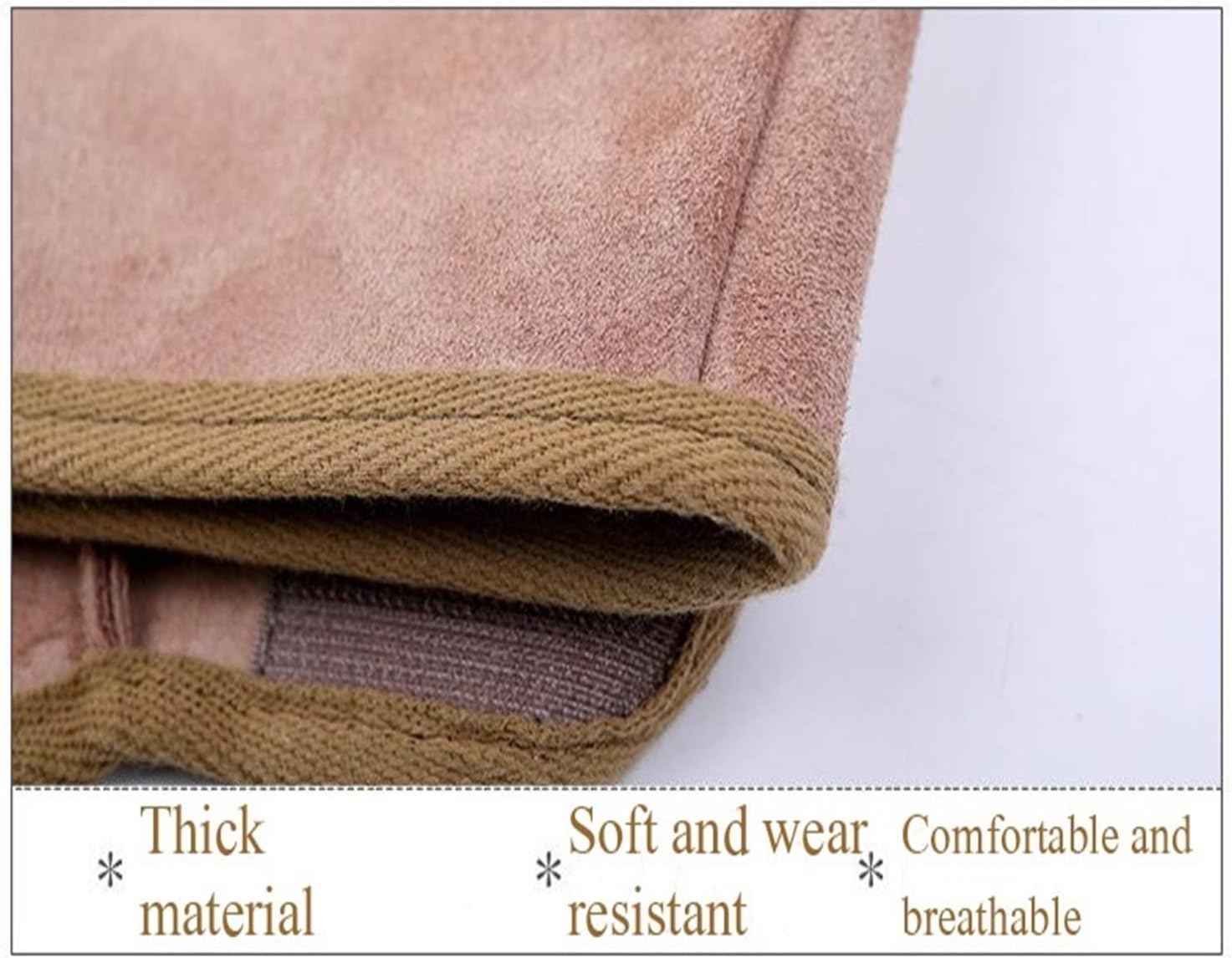 LIAMOS Welding Spats Safety Boot Workplace Welding Leather Long Shoes Boots Leggings Welder Foot Cover Wear Welder Tools,Superior Protection