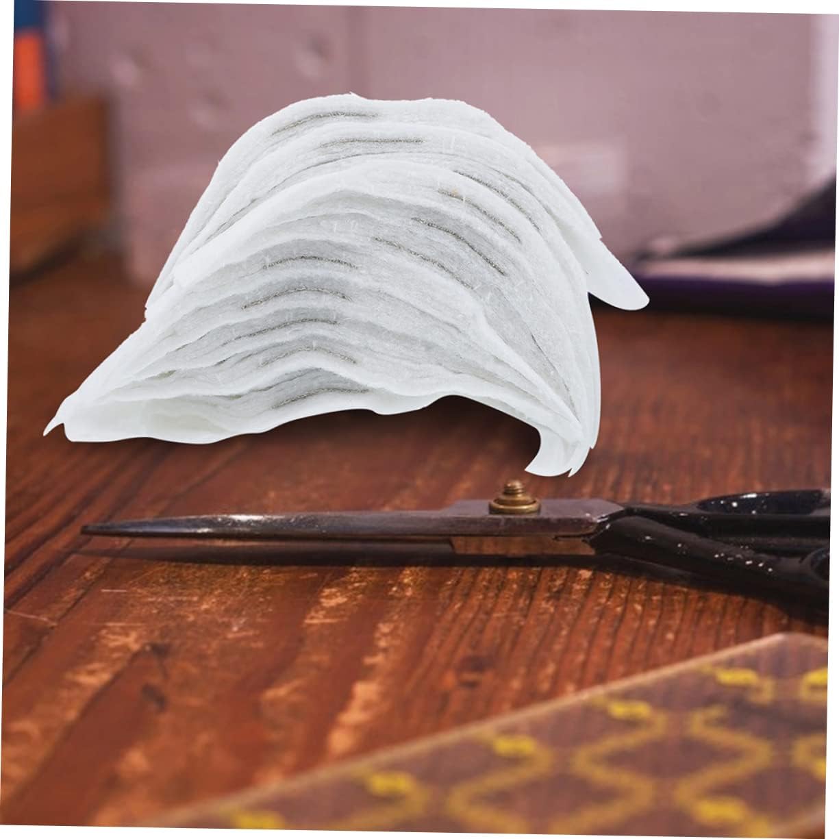 DOITOOL 50pairs Cotton Shoulder Pads for Men Women Shoulder Padding for Clothing Shirt Suit