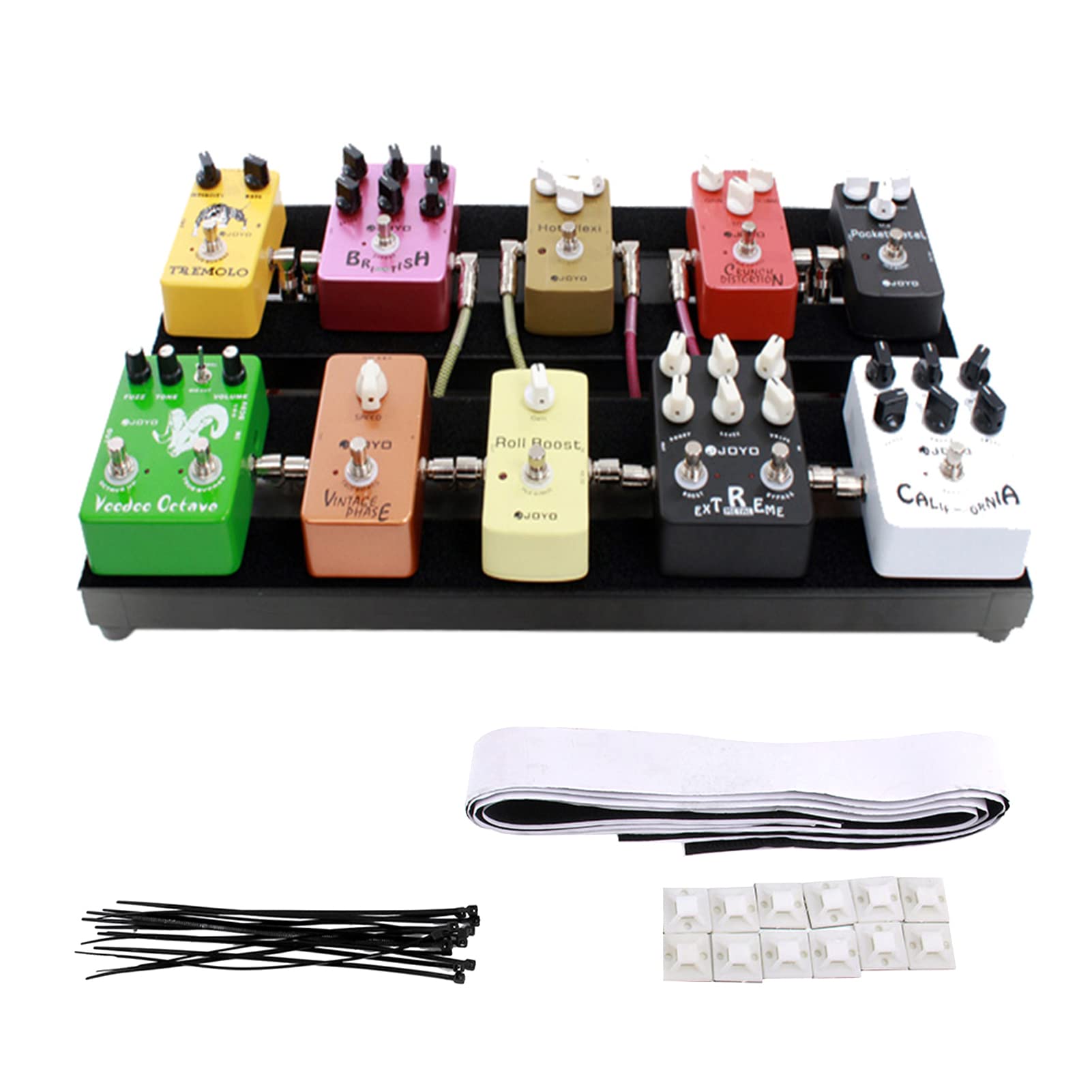 pedales de guitarra Generic Yaozher Tablero de Efectos de eléctrica 370x274x40mm portátil Instrumentos Musicales Baseplate:without Baseplate member:55366254035112:excludecreditback INF Handytasche / Handyhalterung
