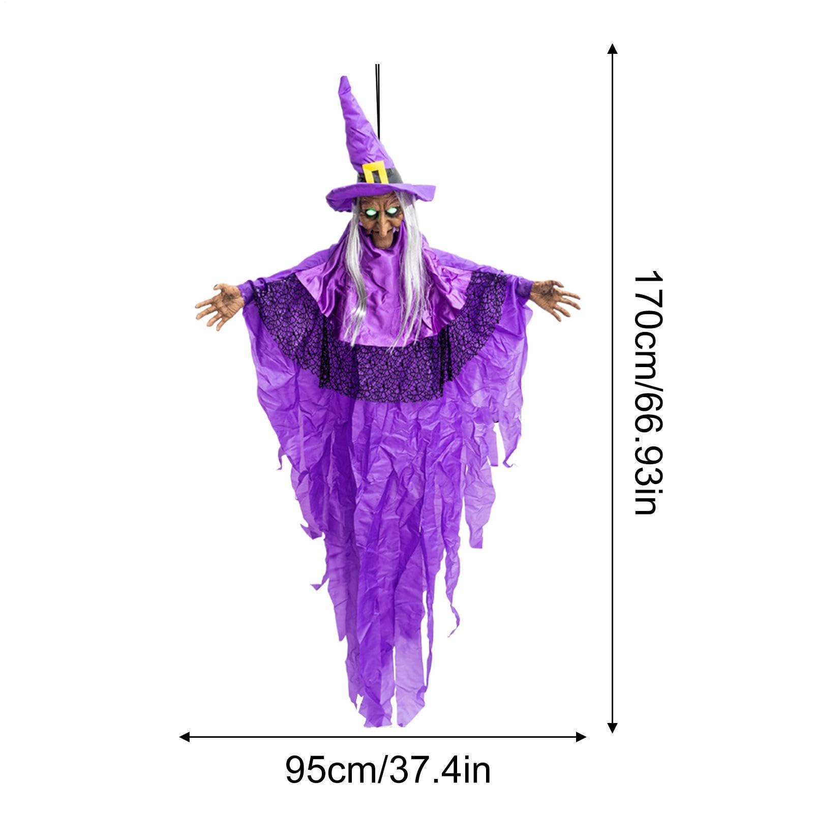 Dekoracja Halloweenowa Animowane Latające Ozdoby | Dekoracje Domowe na Halloween Do Trawnika Podwórka Ogrodu Ganku Tarasu Karnawału Spotkań Świątecznych