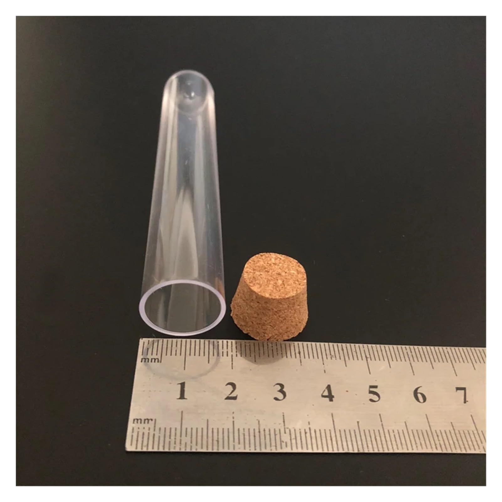 50 szt./opakowanie 18 x 105 mm plastikowa probówka z korkiem w kształcie litery U dolne laboratorium puste pachnące tubki do herbaty upominki ślubne