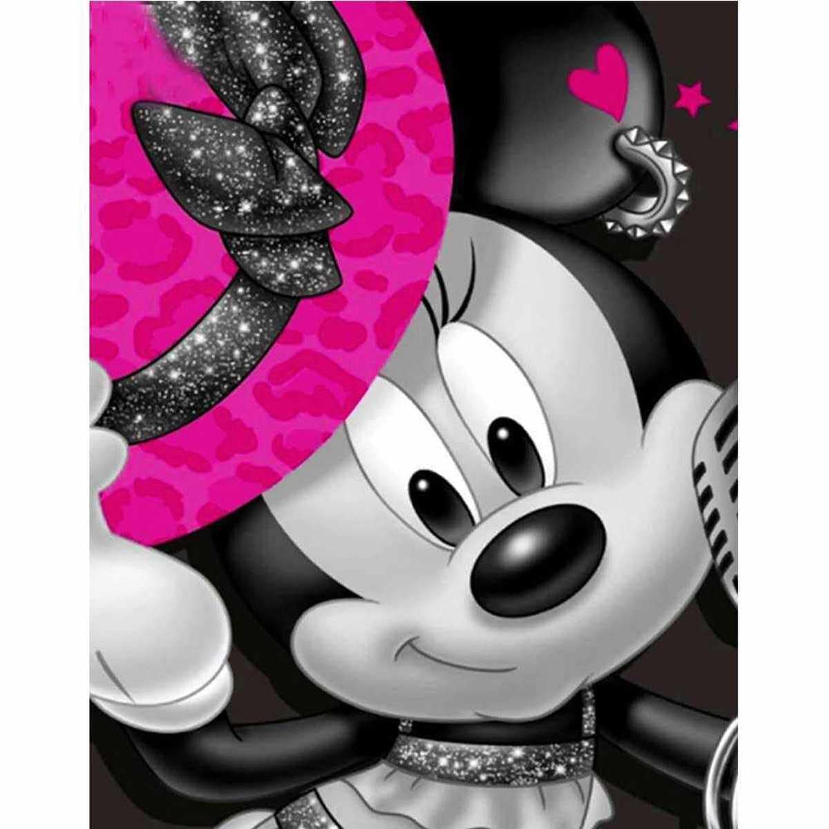 5Dダイヤモンドアート塗装 ダイヤモンドアート リボンとピンクの帽子モザイクアート DIY 手芸キット ダイヤモンドビーズ絵画 キット 人気 手作り芸術品装飾 大人、子供、初心者向け ビーズアート(特別活動) 30x40 cm