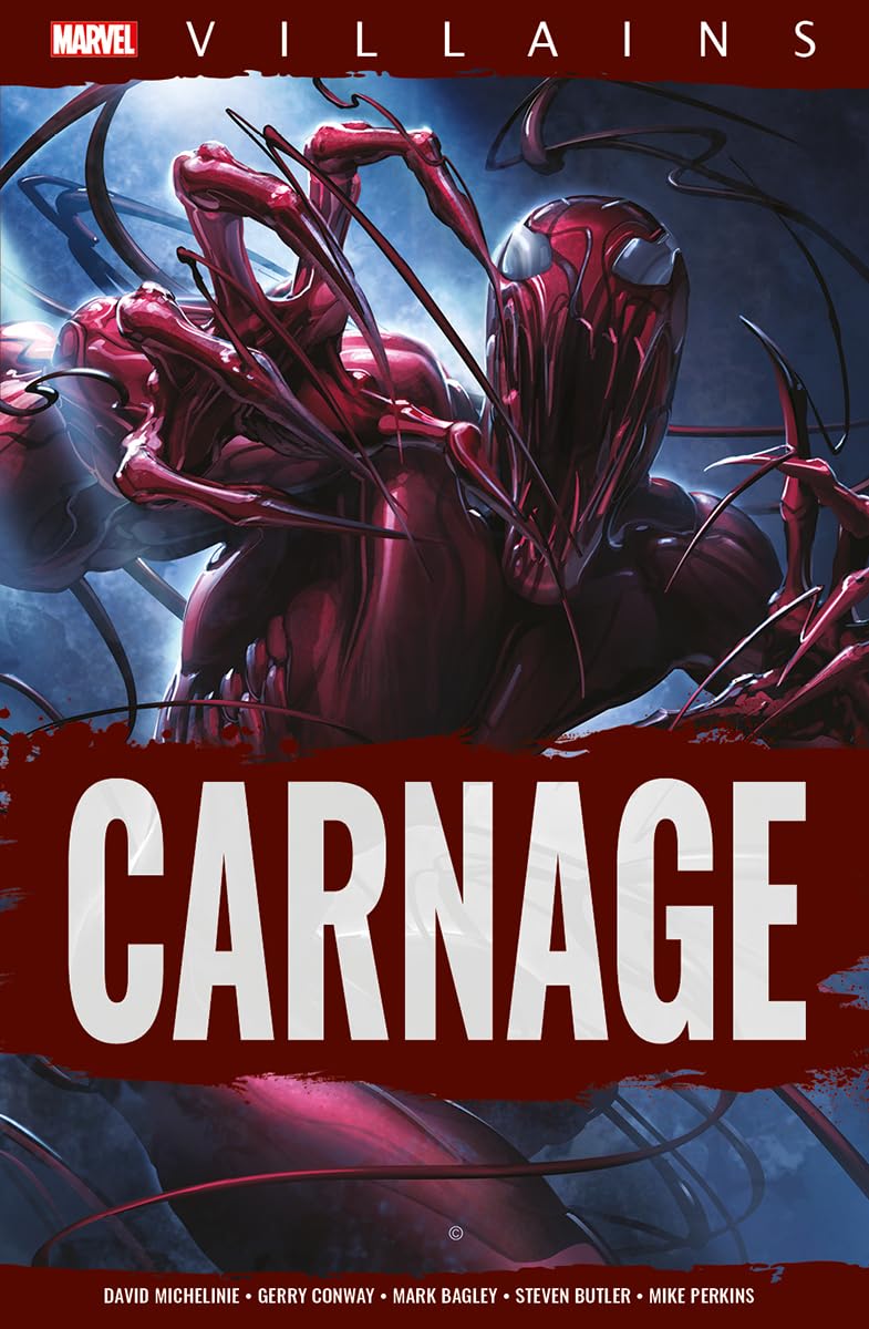 Marvel Villains Carnage by David Michelinie PAPERBACK 9781804911495