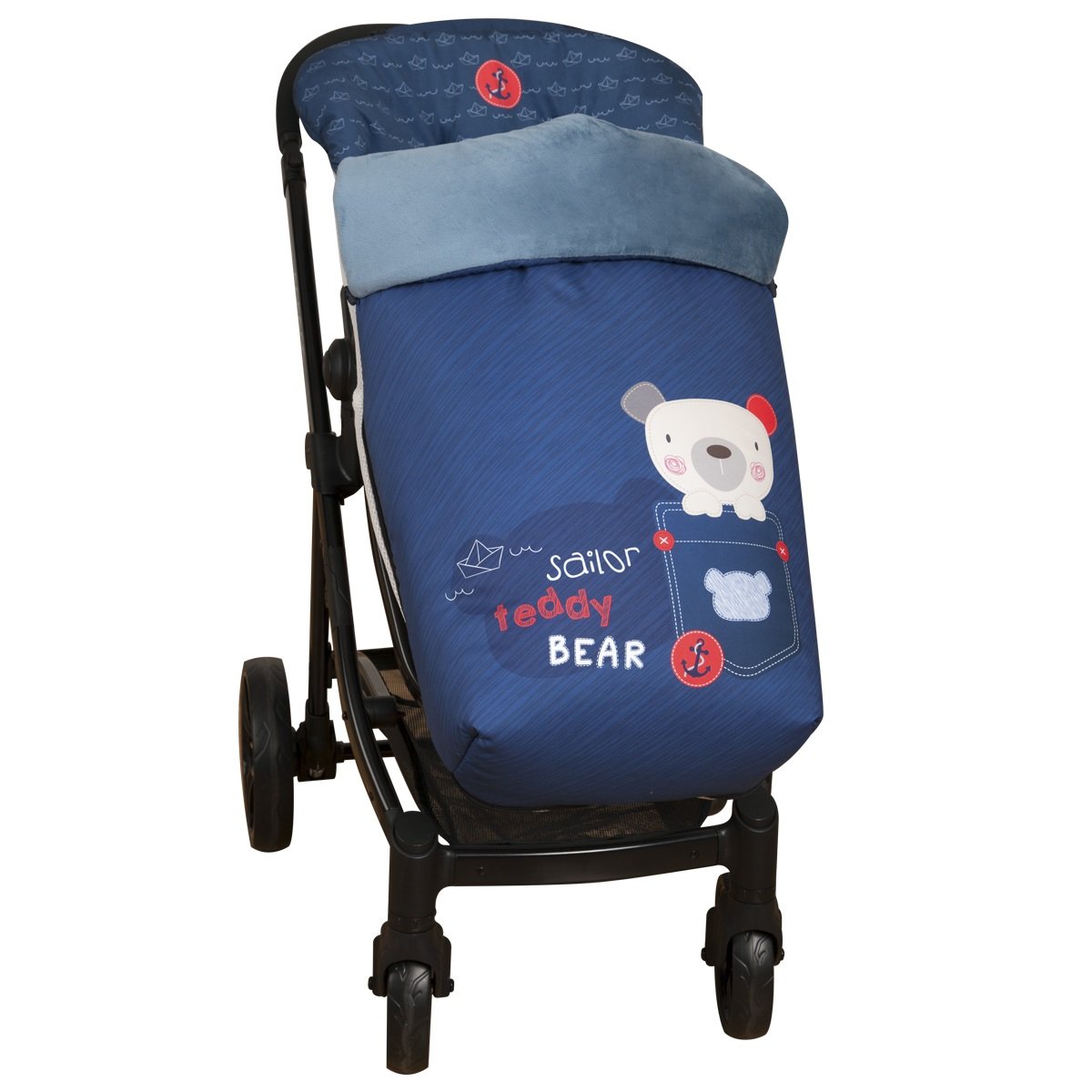 Babyline Teddy Bear - Saco de silla de paseo