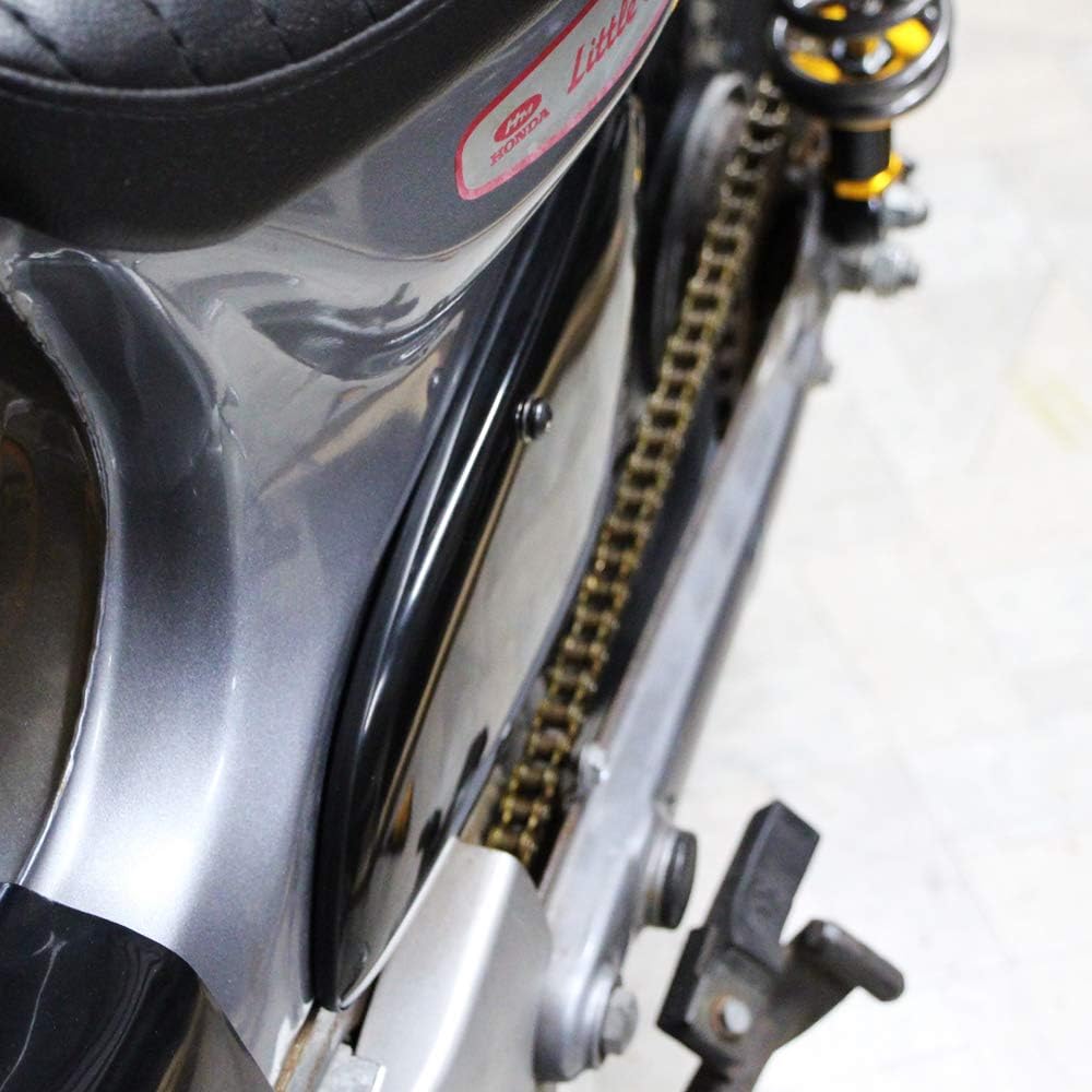 Amazon ジルズプロダクツ スーパーカブ リトルカブ用 ナローサイドカバー スリムサイドカバー サイドカウル サイドカバー 車 バイク