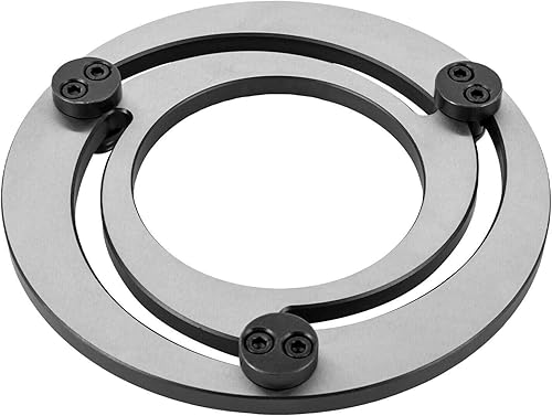 Miniatura 3 de Xuthusman Anillo de mandíbula de 3 mandíbulas 8 "Garra de presión hidráulica ajustable para CNC Torno Chuck Accesorios Acero