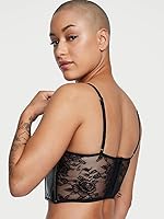 Vista 4 de Victoria's Secret Corsé push up de piel de charol sintético, lencería para mujer (32C-38D)