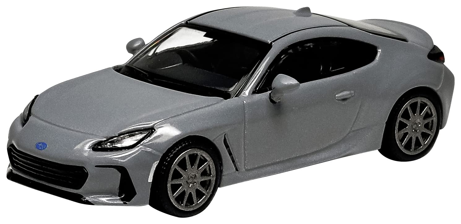 POP RACE 1/64 Subaru BRZ - Magnetite Gray Metallic Finished