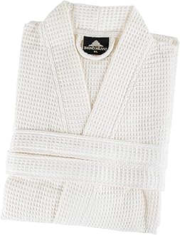 BAGNO MILANOWomen's Robes, Waffle Robes For Women, Turkish Cotton Bathrobes For Women