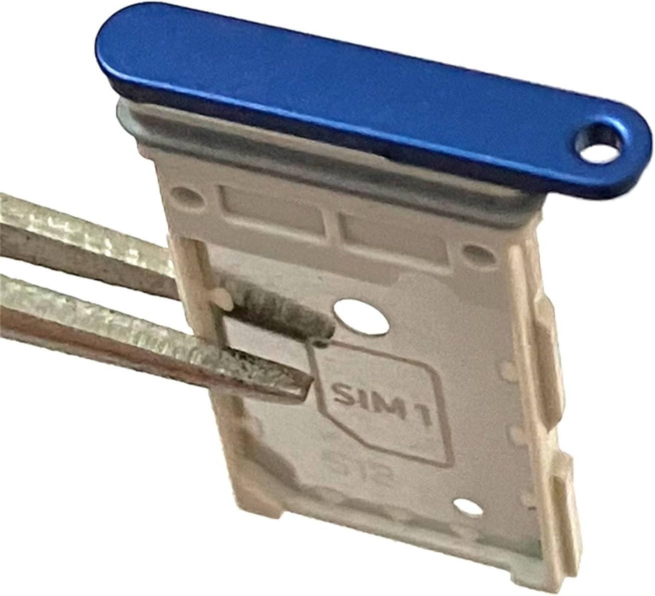 Dual SIM Card Tray Slot Holder Replacement for Samsung Galaxy S25/ S25+ (Navy)