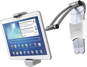 2-in-1 Kitchen Mount Stand – CTA Kitchen Mount Stand For IPad 10th Gen 10.9" - 7/8/9 Gen 10.2” - IPad Air 4 - IPad Mini 5 &amp; 6 - IPad Pro 12.9" - IPad Pro 11” - Galaxy Tab S3 - 7-13” Devices (PAD-KMS)