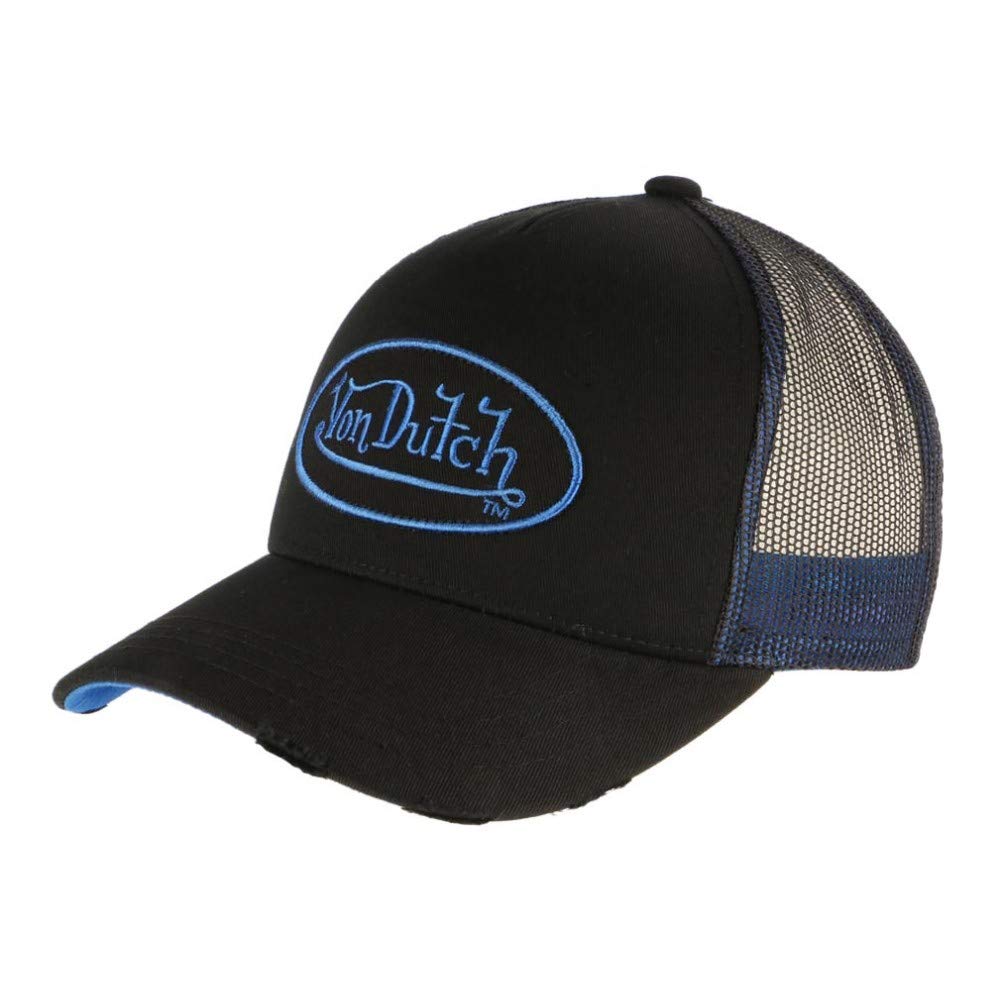 Von Dutch Men's Baseball Cap Blue Klein and Black Neo