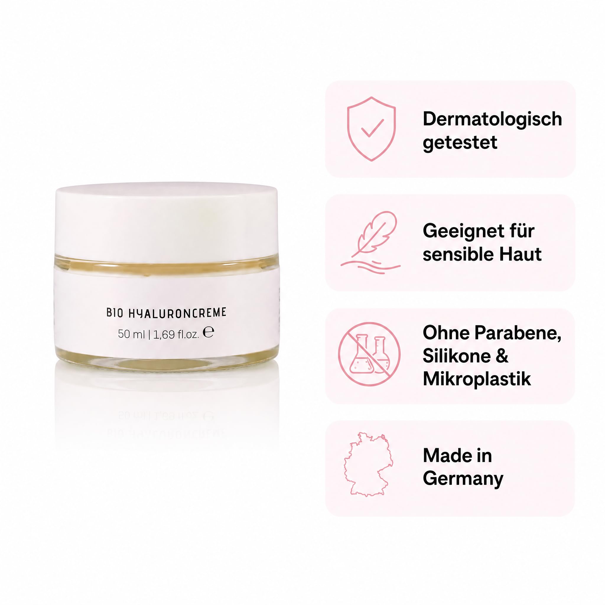 KS Beauty Bio Hyaluroncreme Tages- & Nachtcreme, 50 ml | Hyaluron